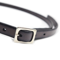 LUXURY GARRISON NALLOW BELT / パティーヌレザー