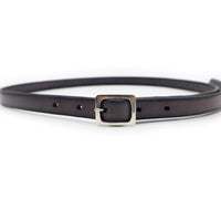 LUXURY GARRISON NALLOW BELT / パティーヌレザー
