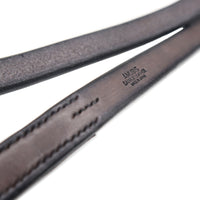 LUXURY GARRISON NALLOW BELT / パティーヌレザー