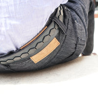 SF HEXAGON STUDS BELT / PATINA×NAVY