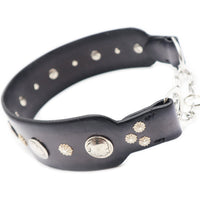 SPECIAL ORDER / LUXURY GREYHOUND DOG CHOKE COLLAR X-LARGE / パティーヌ×ブラック
