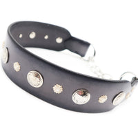 SPECIAL ORDER / LUXURY GREYHOUND DOG CHOKE COLLAR X-LARGE / パティーヌ×ブラック