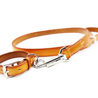 STANDARD DOG LEASH / PATINA サドル