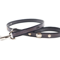 SPECIAL ORDER / LUXURY DOG SHORT LEASH / パティーヌ×ブラック
