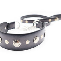 SPECIAL ORDER / LUXURY GREYHOUND DOG CHOKE COLLAR X-LARGE / パティーヌ×ブラック