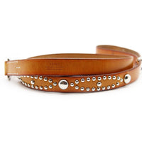 LUXURY DOG LEASH / STUDS×PATINA / サドル