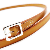 LUXURY GARRISON NALLOW BELT / パティーヌレザー