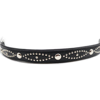 LUXURY DOG COLLAR XL / STUDS / ブラック