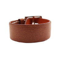 LEATHER BRACELET/ オレンジ