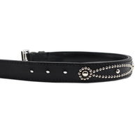 LUXURY DOG COLLAR LARGE / STUDS / ブラック