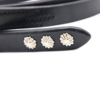 LUXURY GARRISON NALLOW BELT / KOKOPELLI CONCHO Ⅲ / ブラック