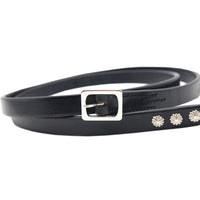 LUXURY GARRISON NALLOW BELT / KOKOPELLI CONCHO Ⅲ / ブラック