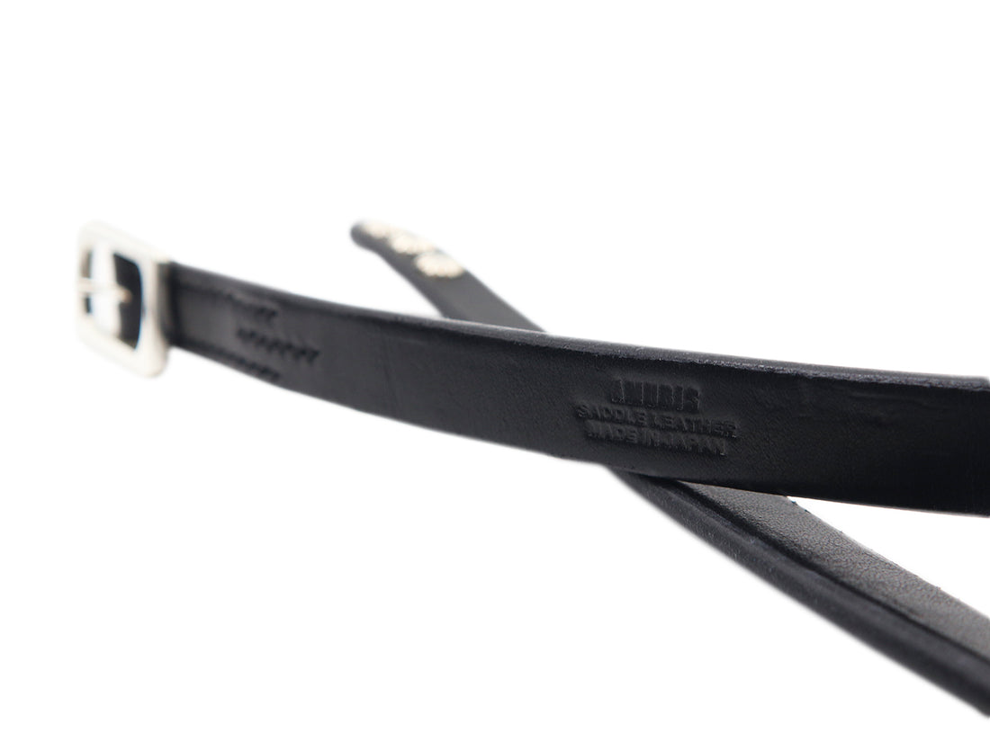 LUXURY GARRISON NALLOW BELT / KOKOPELLI CONCHO Ⅲ / ブラック