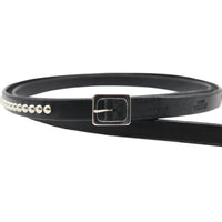 LUXURY GARRISON NALLOW BELT / STUDS / ブラック
