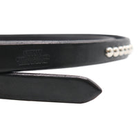 LUXURY GARRISON NALLOW BELT / STUDS / ブラック