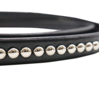 LUXURY GARRISON NALLOW BELT / STUDS / ブラック