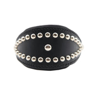 LUXURY GREYHOUND DOG COLLAR SMALL / STUDS / ブラック