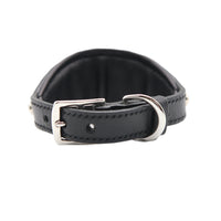 LUXURY GREYHOUND DOG COLLAR SMALL / STUDS / ブラック