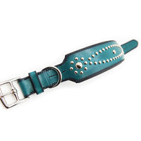 SPECIAL ORDER / LUXURY GRAYHOUD DOG COLLAR X-LARGE / ターコイズ
