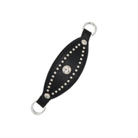 LUXURY GREYHOUND CHOKE COLLAR SMALL / STUDS / ブラック