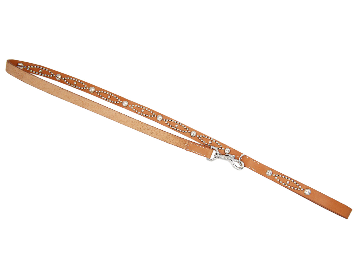 LUXURY DOG LEASH / STUDS / ナチュラル – AMUBIS