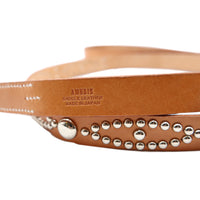LUXURY DOG LEASH / STUDS / ナチュラル