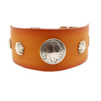 LUXURY GRAYHOUD DOG COLLAR SMALL / KOKOPELLI CONCHO Ⅱ/ サドル
